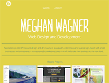 Tablet Screenshot of meghan-wagner.com